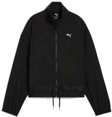 PUMA Damen LACE WOVEN JACKET Gewebte Jacken, PUMA Black, S