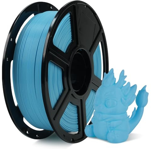 FLASHFORGE Rapid PLA Filament 1.75mm, High Flow Speedy 3D Printer Filament, Experience Exceptional Performance with 500mm/s High-Speed Printing, Neatly Wound & Top-Notch Filament (Ice Blue)