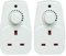 Eagle Plug in Dimmer 13A Adjustable Light Control Switch (Pack of 2)