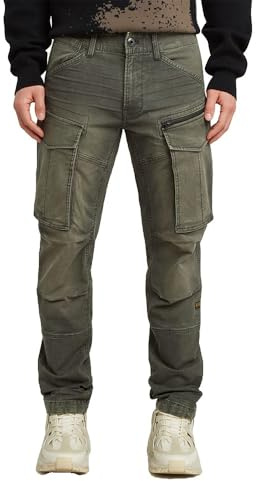 G-Star Pantalon fuselé Rovic Zip 3D Regular, Gris (Vintage Dust Asfalt D02190-e172-h514), 28W / 30L