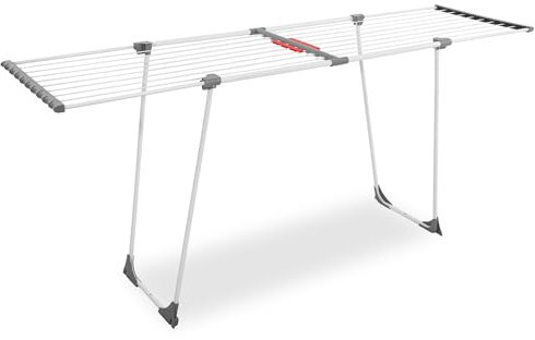 SPRINGOS Tendedero telescópico plegable extensible hasta 19 m para ropa y ropa en el hogar