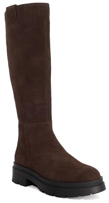 Dune London Ladies TIGER Chunky Knee High Boots