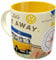 Nostalgic-Art Retro Kaffee-Becher, 330 ml, VW Bulli – Let's Get Away – Volkswagen Bus Geschenk-Idee, Original Lizenzprodukt (OLP), Keramik-Tasse, Vintage Design