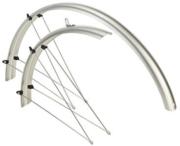 GENERICO 8055320652691, Parafanghi Unisex Adulto, Silver, 48 mm