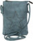 styleBREAKER Mini Bag Umhängetasche mit Nieten in Stern Form, Schultertasche, Handtasche, Tasche, Damen 02012235, Farbe:Jeansblau