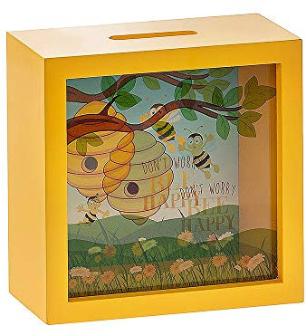 Leonardo Collection The Bee Happy - Box Frame Money Box