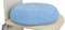 Sani-Alt Latex Kissen Sitzkissen Sit Ring Anti-Dekubitus-Sitzkissen rund, inkl. Bezug, (hellblau)