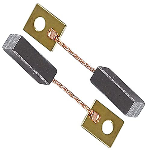 Spazzole di carbone 6 x 6 x 19 mm AEG n. 1123438101 adatte per Zanussi-electrolux