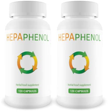 HEPAPHENOL 2 mois (240 Gélules) - Detox Foie et Intestin - Nettoyer son Foie et Fluidifer vos Reins