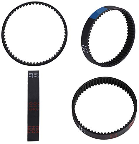 KIKYO 9mm Toothed Planer Drive Belt Rubber Rubber Belt, Drive Belts Replacement 324830-02 -177 Planer Drive Belt