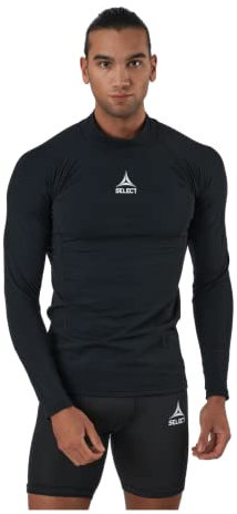 Select Herren Funktionsshirt-660012 T-Shirt, Schwarz, S