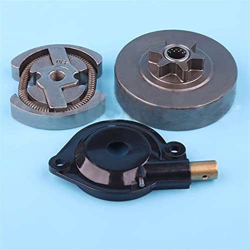 Luxuypon Kupplungstrommel-Ölpumpen-Set passend für Husqvarna 120 Mark II 235E 236E 240E für Jonsered CS2234 CS2238 Kettensägen-Ersatz 545069301 530047061 530014949