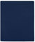 vidaXL Spannbettlaken Spannbetttuch Bettwäsche Betttuch Bettlaken Spannlaken Laken Spannleintuch Jersey Marineblau 140x200cm Baumwolle