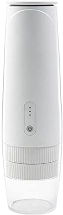 EVTSCAN Cafetera portátil con calefacción, compatible con cápsulas de café Dolce Gusto, batería de 1600 mAh tipo C, cafetera de carga para viajes, camping, oficina, hogar(Blanco)