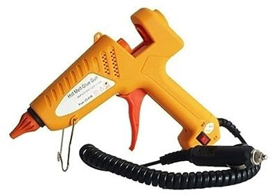 Hot Glue Gun 100W Car Universal Hot Melt Glue Gun for Dent Repair with Cigarette Lighter/Battery Clips Plug Safe 12V 24V 11mm Glue Sticks for DIY Craft Projects and Home Quick Repairs (Color : 25W40