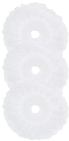 VASANA 4 Stück Spitzenstrauß Halsband Braut Halten Blume DIY Zubehör Halter für Blumenladen Hochzeit Party Dekoration Zubehör