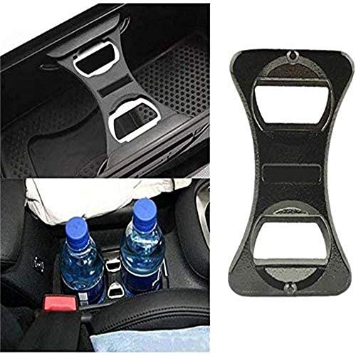 Car Bottle Opener, Lightweight Portable ABS Stainless Steel Cup Holder Divider,for Volkswagen Golf Jetta Scirocco MK5 MK6 GTI R32