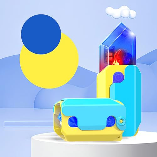 3D Druck Fidget Messer Spielzeug Schwerkraft Kunststoff Messer Spielzeug mit Sound Mini Modell Student Preis Anhänger Geschenk zur Linderung von Angst Stress Spielzeug