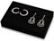 Papten PU Leder Ringständer 3 Slot Ring Ausstellungsständer Ringtablett Ring Organizer Halter Ringständer für Ohrstecker Ring，schwarz（15,2 x 2,5 x 10,2 cm）