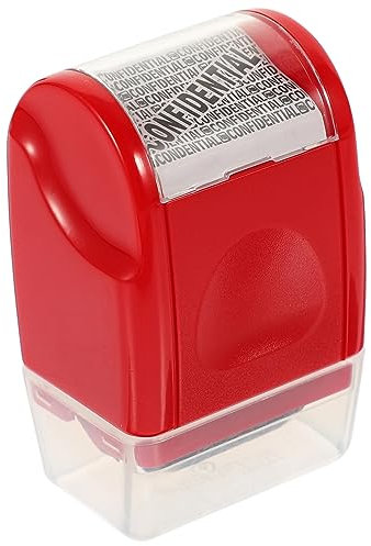 TOGEVAL applicateur express tampon de code désordonné gardez votre tampon d'identification Cachet de confidentialité Tampon de confidentialité tampon rouleau pratique tampon à rouleau