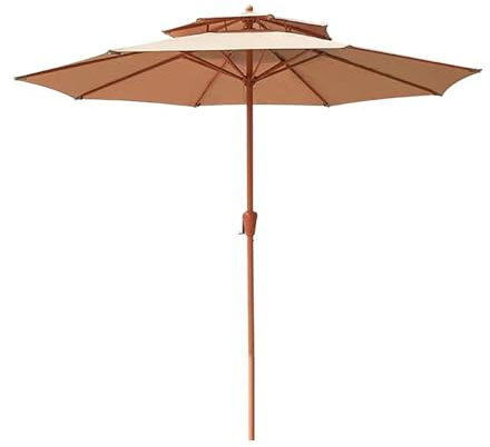 Ombrelloni da Giardino, Grandi ombrelloni da Esterno da 8,8 Piedi, ombrelloni, ombrelloni da Esterno, ombrelloni a Colonna, per Cortili, spiagge ed es