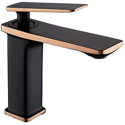 Miscelatore monoblocco da cucina monoblocco bianco in ottone bianco bianco bianco rubinetto da bagno Vanity Faucet 1 foro