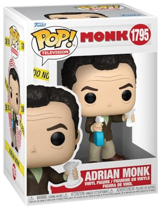 Funko POP! TV: Monk | Offizielles Comedy Merch - Vinyl Sammelfigur als Regal Deko - Geschenkidee zum Geburtstag für Fans und Sammler