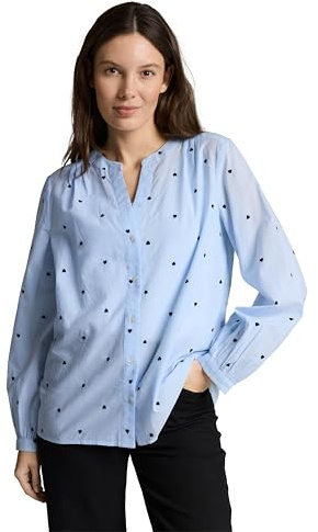 TOM TAILOR Damen Bluse mit Stickerei