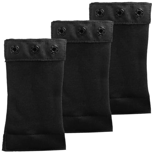 3 Pezzi Estensione per body donna con 3 bottoni a pressione in plastica, regolabile per body modellante donna, compatibile con bodyy contenitivo modellante, bodyy nero donnas e bodys maniche lunghe
