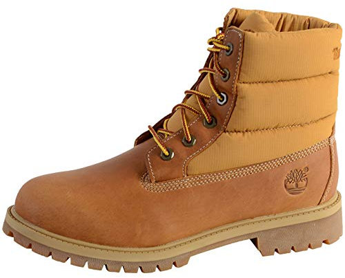 Timberland Stivaletti unisex per bambini da 15,2 cm (giovani), Marrone, 37 EU