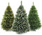 Künstlicher Weihnachtsbaum 180 cm Tannenbaum Christbaum Kiefer PVC Weihnachtsdeko AmeliaHome Diana
