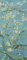 Bilderdepot24 Türtapete - Vincent van Gogh - Mandelblüte 90 x 200 cm - einteilig Türaufkleber Türfolie Türposter - Maler Alte Meister Blüte Landschaftsmalerei Natur
