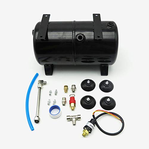 Toplionace AS18B AS186 Modell Luftpumpe, Luft Speichertank Luftkompressor Sprühpumpe 3.5L 4 Löcher Lufttank (B)