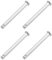 sourcing map 4 Stück Flachekopf Einloch Gabelkopfstifte Gelenkstift 5mm x 50mm aus Edelstahl 304