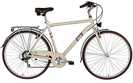 Alpina Bike, Bicicletta Trekking 6v Uomo Roxy, crema, 28, Allluminio