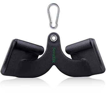 Maniglia per macchine per cavi casa/palestra,Combo Tricep Press Down Cable Attachments,T-bar V-Bar bicipiti Curl Tricep LAT pulldown Bar Back Strength Training Handle