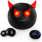 AMAFACE Cuffie wireless Bluetooth 5.0 in-ear con microfono integrato,controllo touch, idisplay digitale a LED, adatte per bambini, per iPhone e Android