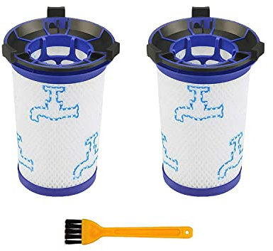 LRFDRESS Filtri di Ricambio per Rowenta Air Force 360 RH9037 RH9038 RH9039 RH9051WO RH9057WO RH9086WO Aspirapolvere (in Alternativa a ZR009001) (2 x filtries + 1x spazzola per la pulizia gratuita.)