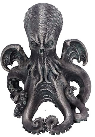 Nemesis Now D5985W2 Cthulhu Figurine/Support Pour Téléphone Call of Cthulhu 14 cm, Schwarz, 14cm