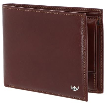 Golden Head Colorado RFID Billfold Coin Wallet Tabacco