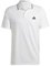 adidas Herren Essentials Piqué Small Logo Polo Shirt, White, L
