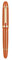 Jinhao X159 Fountain Pen #8 Medium Nib, Orange with Golden Clip Acrylic Big Size Writing Pen