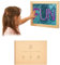 ODOXIA Autismus und Anti Stress Sensorik Spielzeug für Kinder mit Autismus und ADHS – das Sequin Fabric Sensory Board mit umklappbaren Pailletten für Autisten | Sensory Wall Matte aus Pailettenstoff