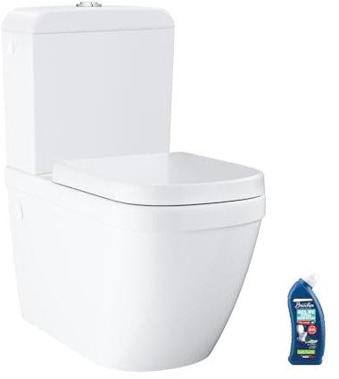 GROHE WC à poser sans bride Euro Ceramic + abattant + nettoyant