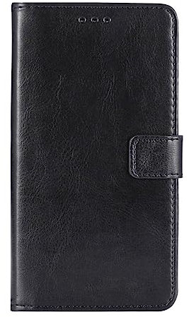 LCEHTOGYE Hülle für AMG H6, Handyhülle Hochwertige Bumper Schutzhülle Cover PU Case Handytasche HZFM - Schwarz