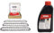Lot de 3 Chaînes de Tronçonneuse Oregon, Pas de 3/8 Low-Profile, Epaisseur de maillon 0,050 & Huile pour Chaîne et Guide-Chaîne de Tronçonneuse, 1 L (O10-4935)