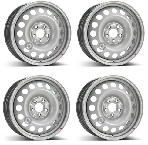 4x Alcar Stahlfelgen 4-9002 6.5Jx17 ET50 5x112 kompatibel mit Mercedes Benz Vito V