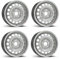 4x Alcar Stahlfelgen 4-9002 6.5Jx17 ET50 5x112 kompatibel mit Mercedes Benz Vito V