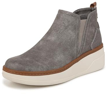 Blowfish Malibu Womens Charming Wedge High Top Sneaker Charcoal 7.5 M