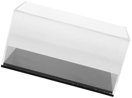 TOYANDONA Toy Car Display Case 1:65 Scale Model Car Display Box Dust Proof Feature